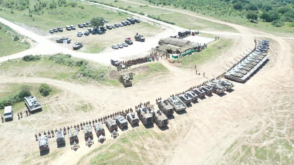 schieramento esercito