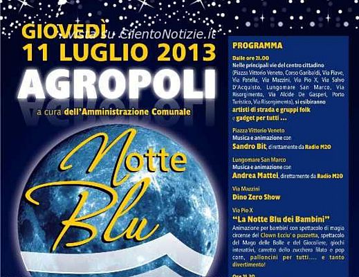 05072013 Manifesto Programma Notte Blu