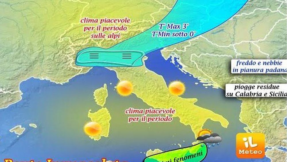 05122016 meteo ponte immacolata