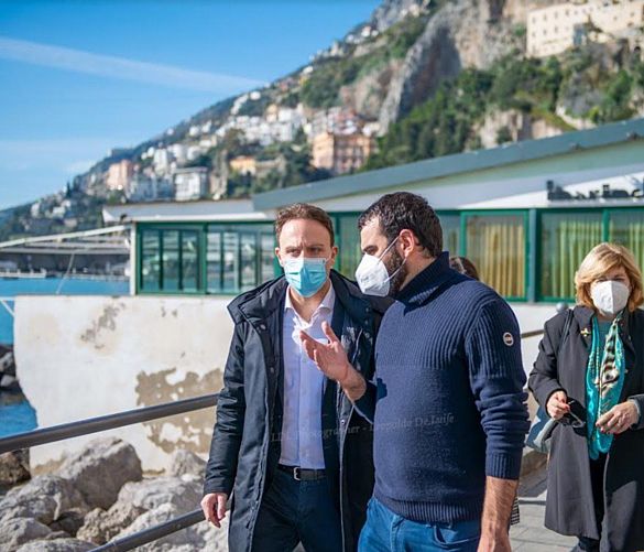 06022021 de luca alla frana di amalfi