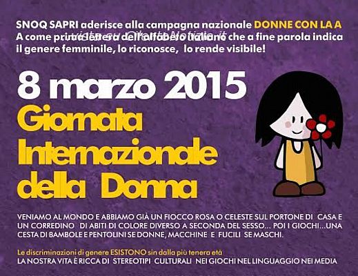 06032015 giornata della donna se non ora quando