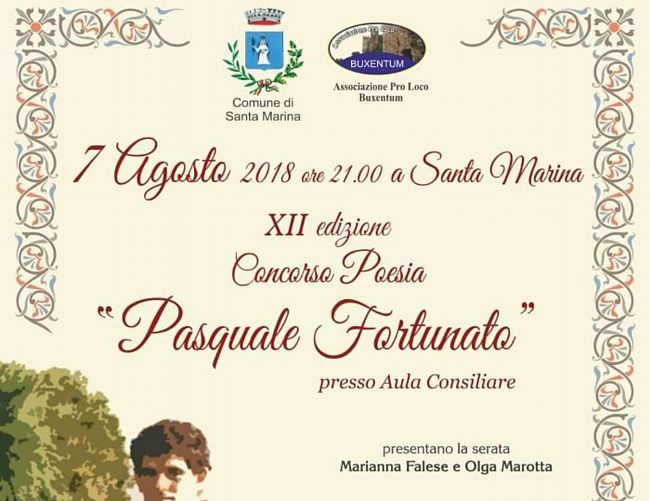 06082018 premio Pasquale Fortunato