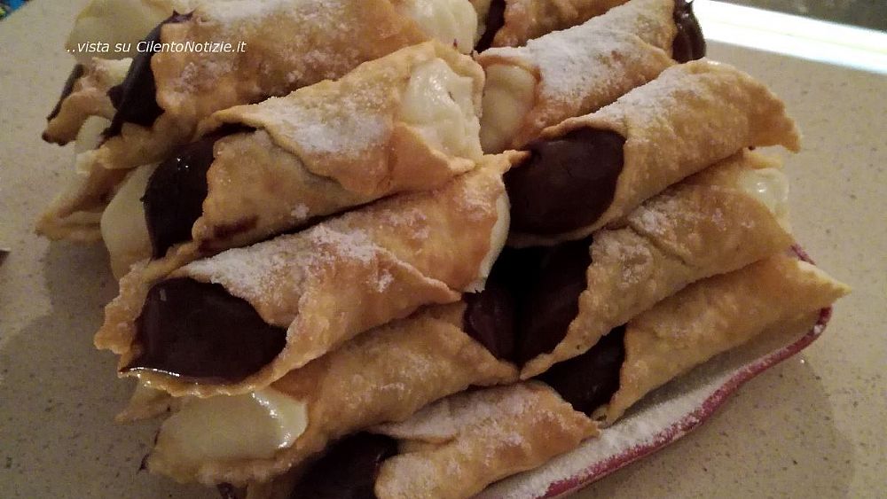 06092017 Cannoli Cilentani alle due Creme