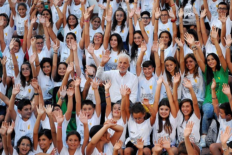 michele placido al premio fabula