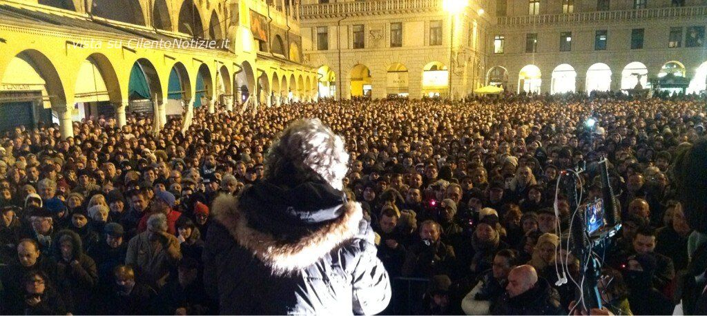 grillo m5s a Marghera