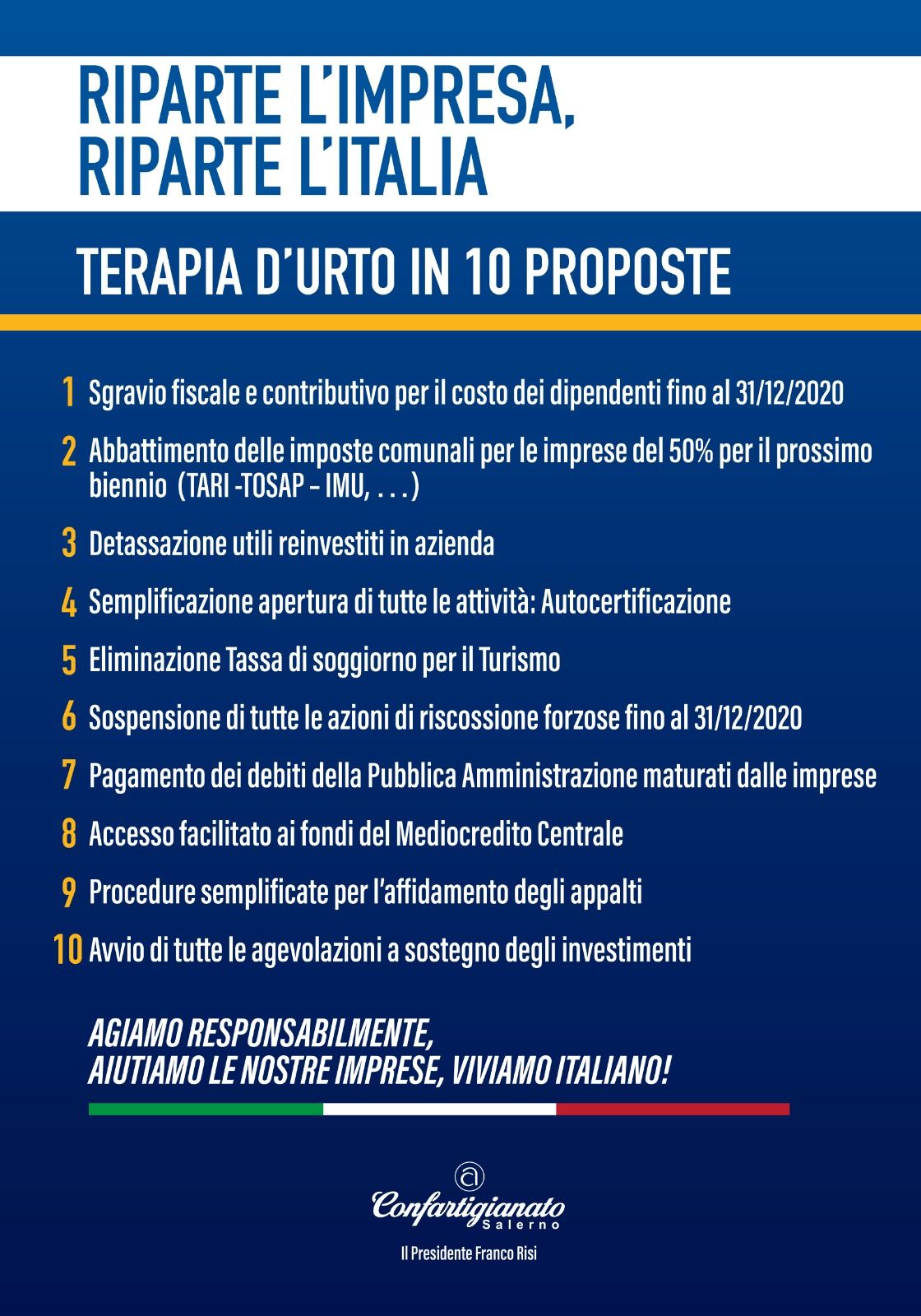 riparte l italia