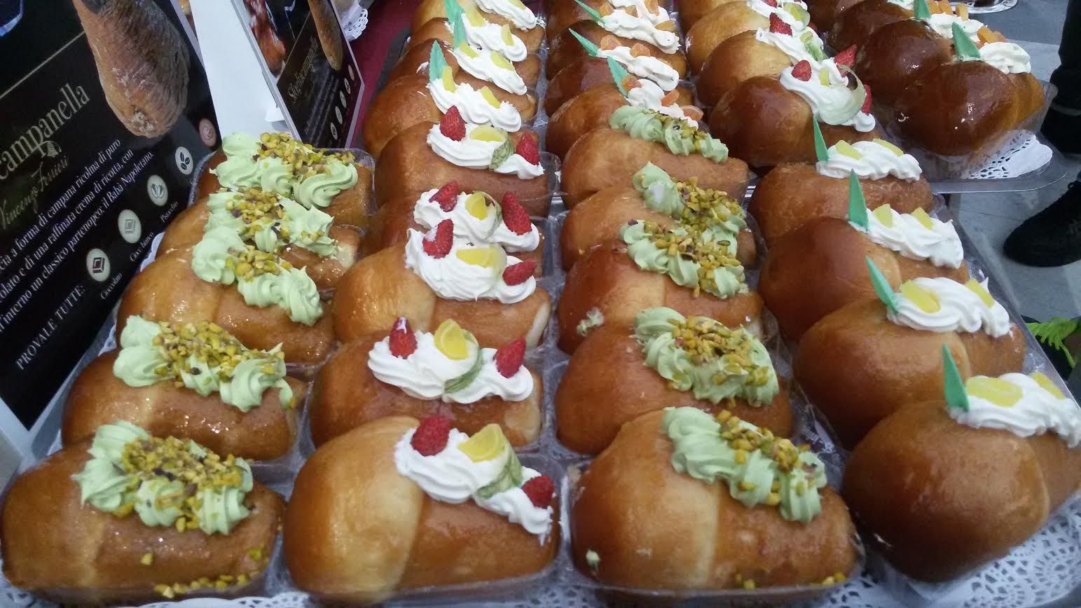 babà al pistacchio