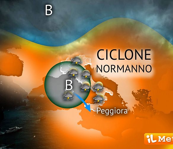 07052024 ciclone normanno sull italia