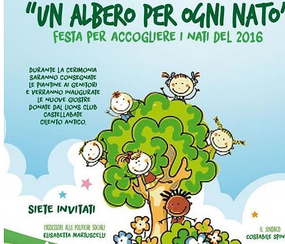 07062017 cast albero per ogni nato