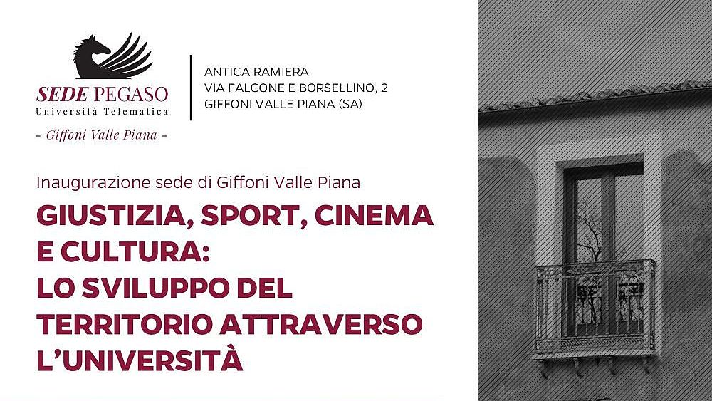 07062018 Invito inaugurazione sede Pegaso GiffoniVallaPiana