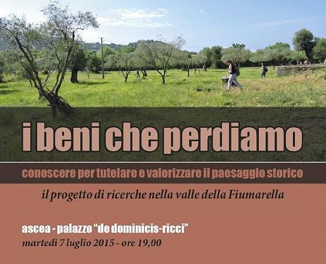 07072015 i beni che perdiamo