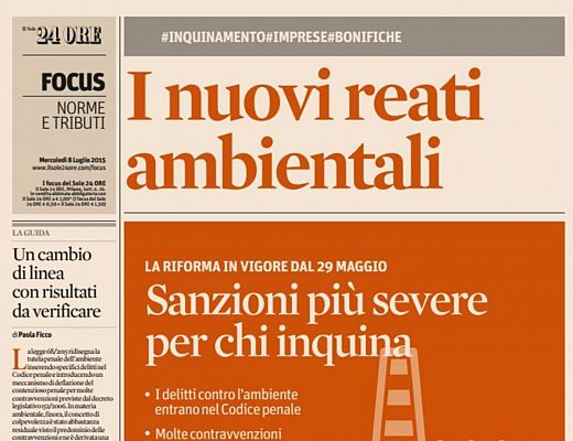07072015 nuovi reati ambientali