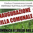 Cilento - Le ultime  Notizie foto - 07072017 inaugurazione villa policastro