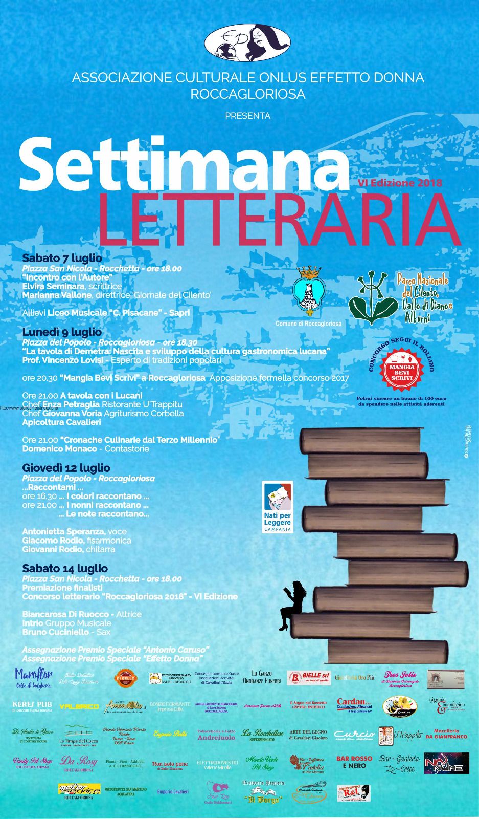 settimana letteraria roccagloriosa