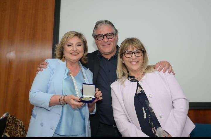 de luca con monica setta