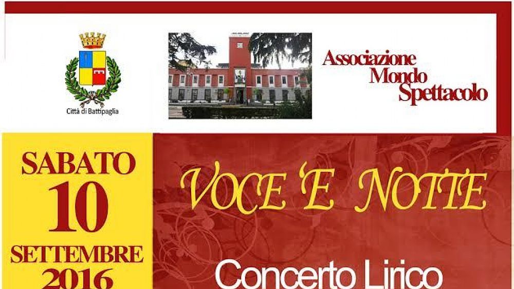 07092016 voce e notte battipaglia