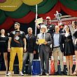 Spettacoli-eventi foto - 07102017 Mario e Alfredo Folliero con alle spalle Laurent Raimondo IMG 7440
