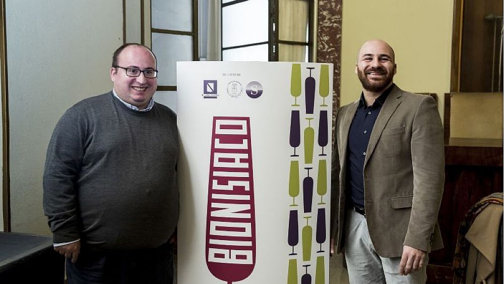 08012019 CONFERENZA BIONISIACO da sx Franco Cappuccio e Danilo Donnabella