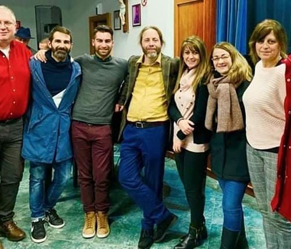 Tonino-Luppino foto - 08022019 Maestro Carlo Pavese con Coristi di Sapri