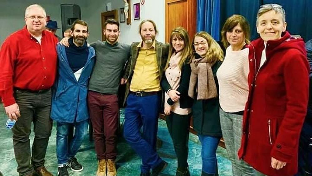 08022019 Maestro Carlo Pavese con Coristi di Sapri 08022019 Maestro Carlo Pavese con Coristi di Sapri