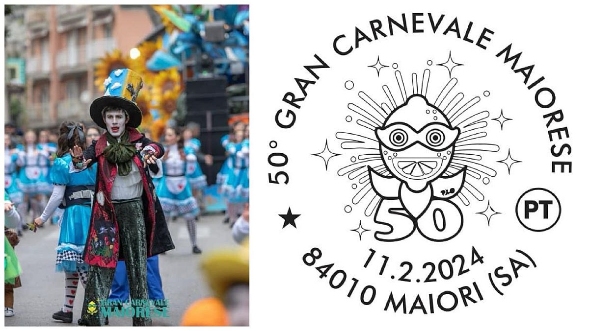 08022024 annullo filatelico carnevale maiori