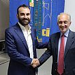 Economia foto - 08032024 il sindaco daniele milano con il presidente carlo marino