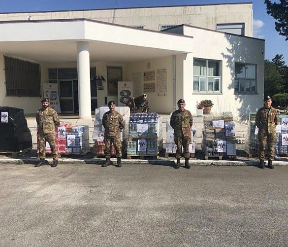 08042020 militari donazioni banco alimentare