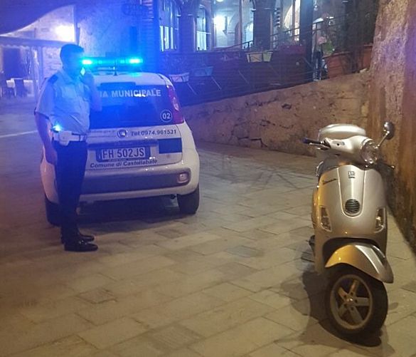 08072017 vigili scoprono motorino rubato