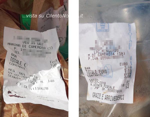 scontrini dei furbetti