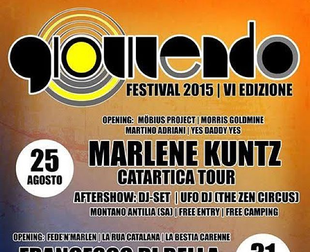 08082015 marlene kuntz nel Cilento