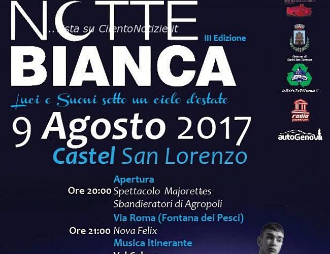 08082017 il programma notte bianca