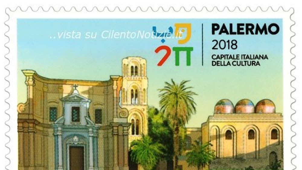 08102018 francobollo PALERMO CAPITALE DELLA CULTURA