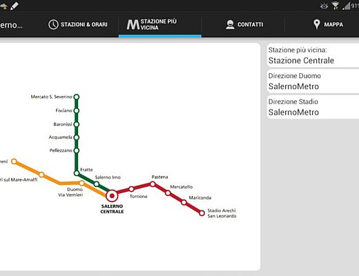 08112013 app orari metro salerno