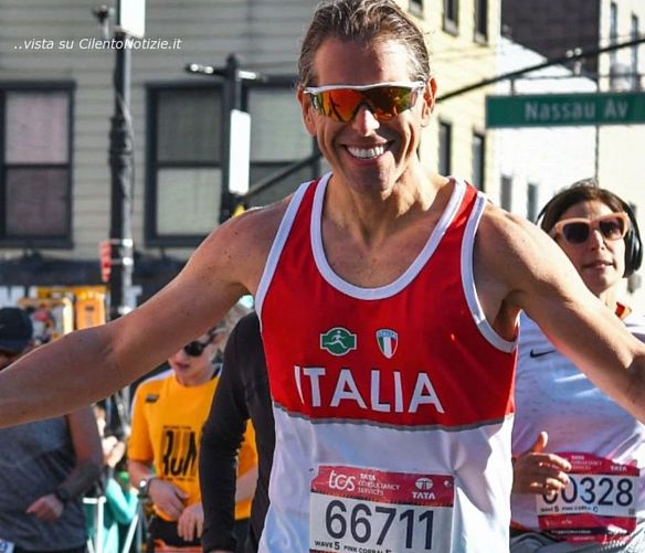 08112024 domenico de rosa alla maratona di new york