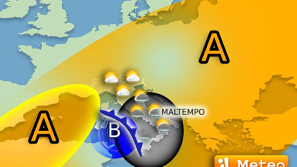 08112025 meteo italia divisa in due