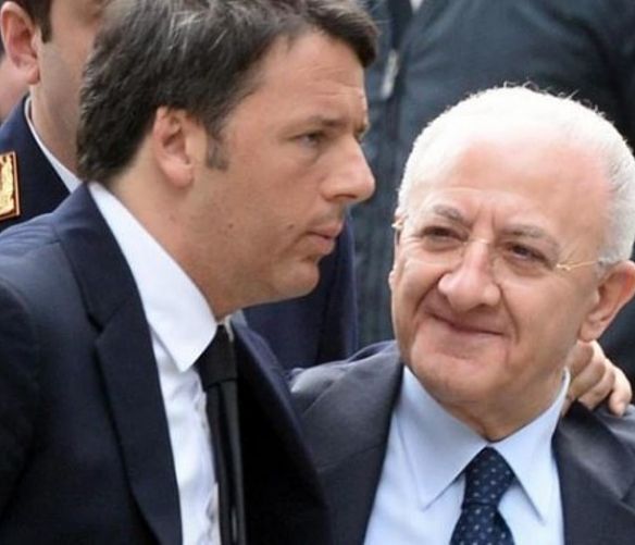 09012018 renzi e de luca