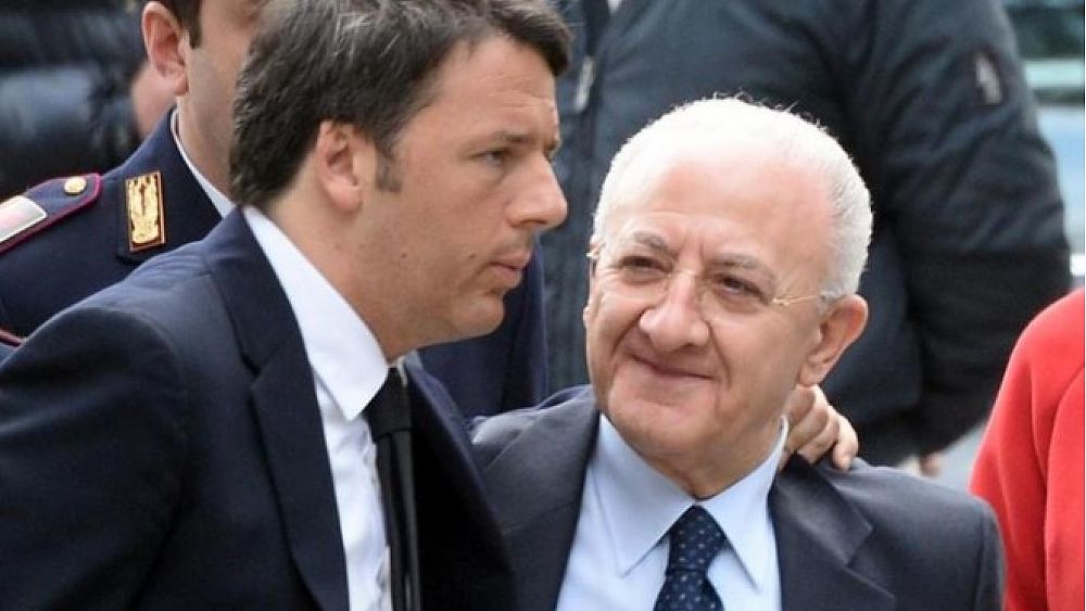 09012018 renzi e de luca