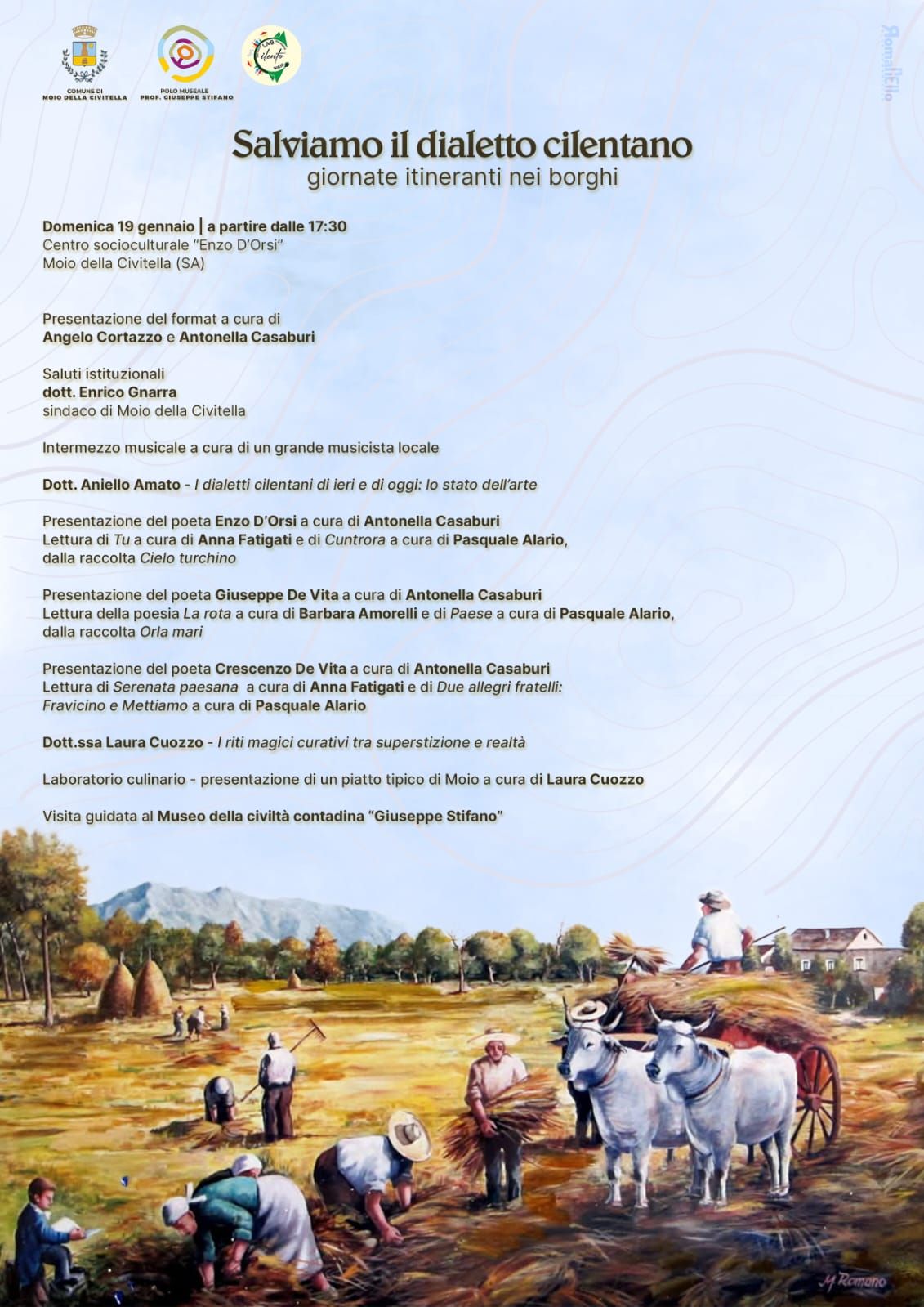 prima tappa salviamo il dialetto cilentano