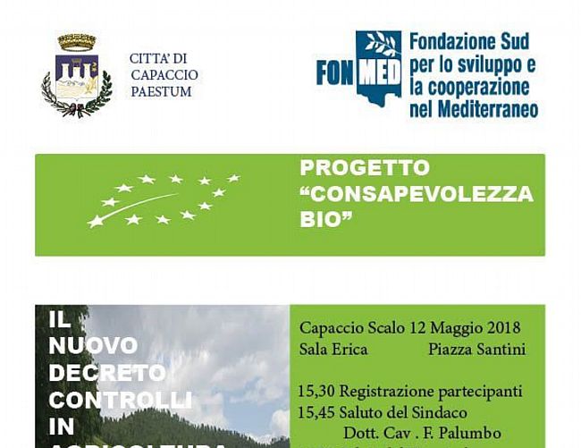 09052018 AGRICOLTURA BIOLOGICA