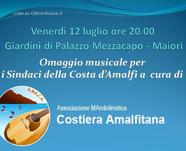 09072013 Locandina intervento musicale 12 luglio