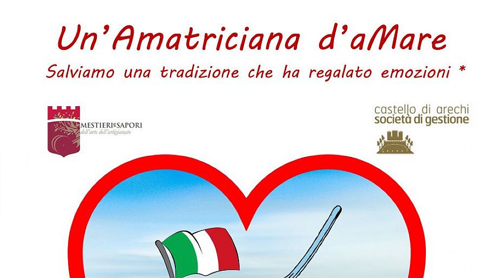 09092016 amatriciana amare locandina