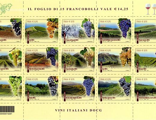 09102015 francobolli vini italiani