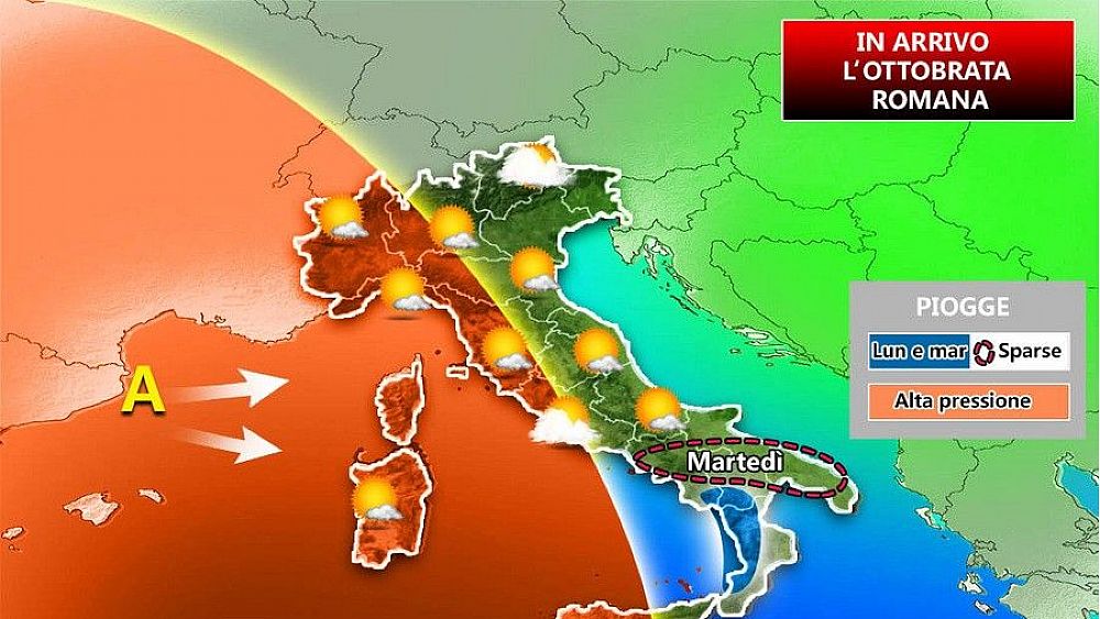 09102017 in arrivo l ottobrata romana 091017
