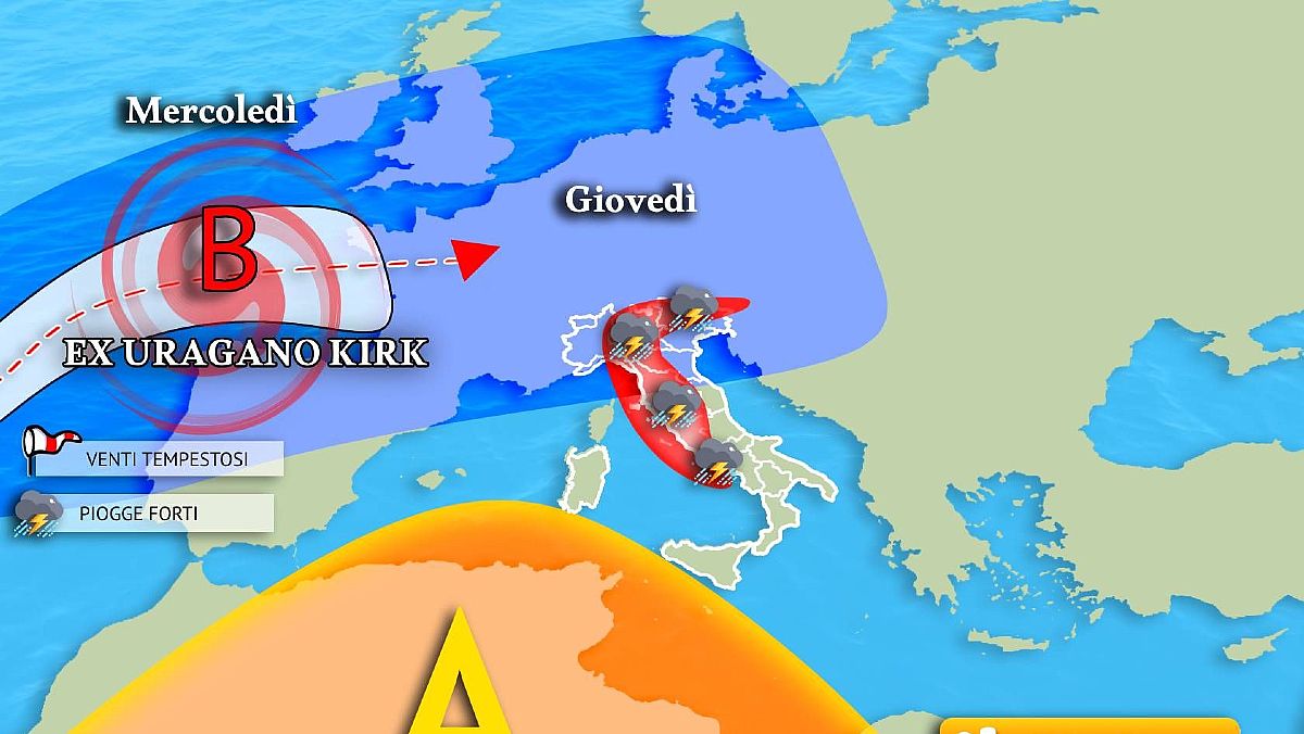 09102024 uragano kirk sull europa 09102024 uragano kirk sull europa