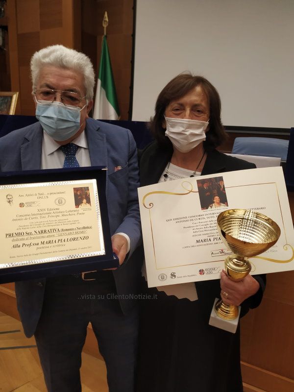 premio libro cilento a roma