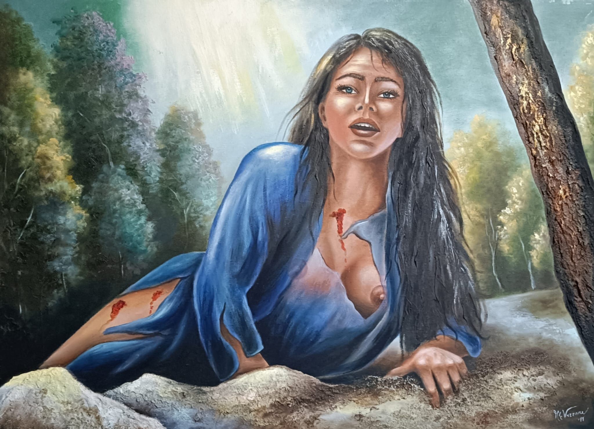 opera di verrone, aneliti di luce