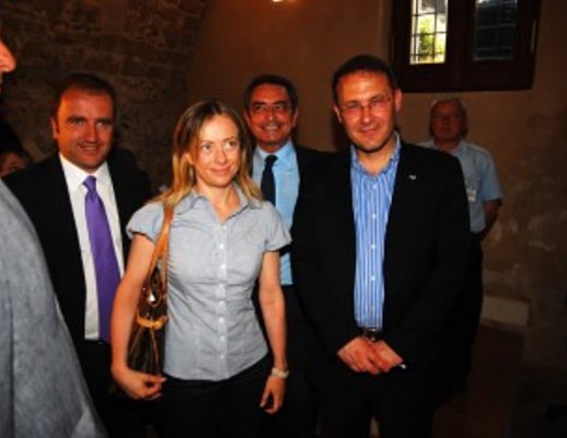 10012013 Cirielli e meloni a salerno