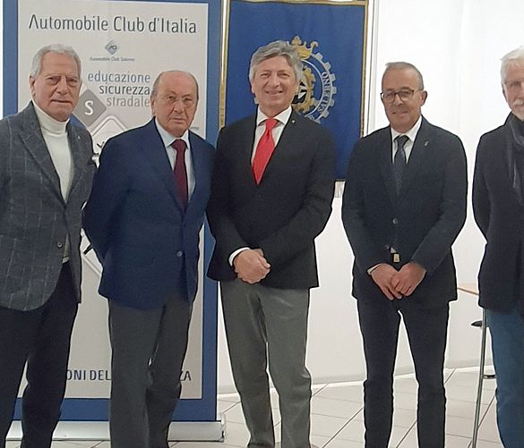 10012026 il presidente demasi con i consiglieri aci salerno quadrienio 2026 2030