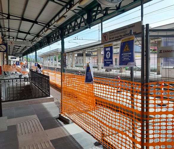 10022025 lavori in stazione ferroviaria