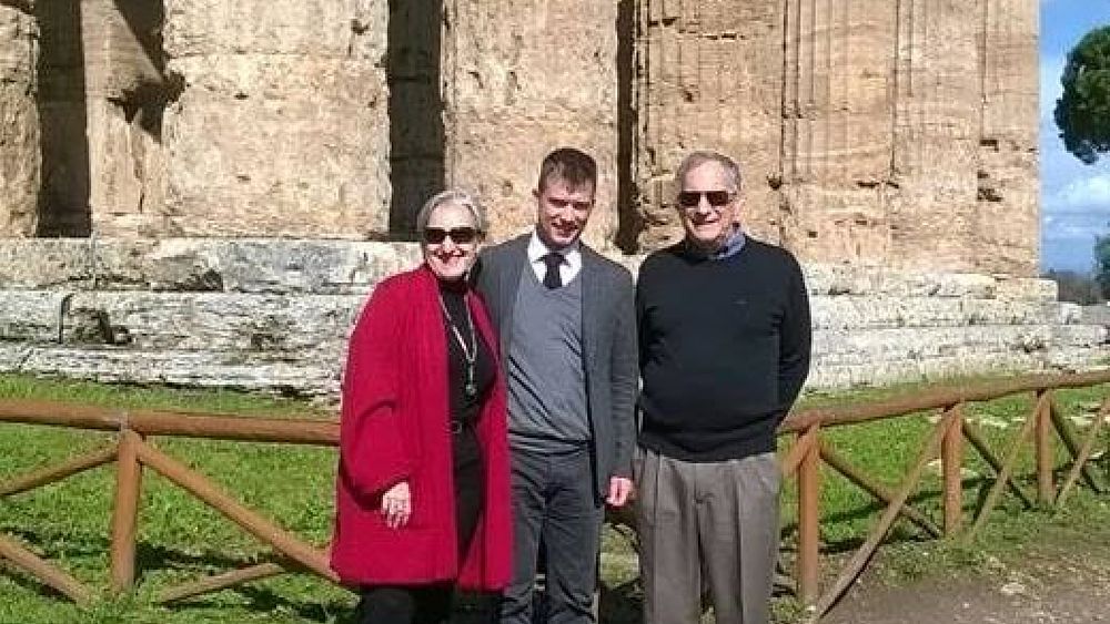 10032016 ambasciatore a Paestum e direttore